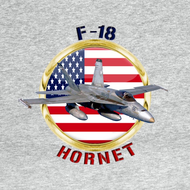 F-18 Hornet USA by MilMerchant